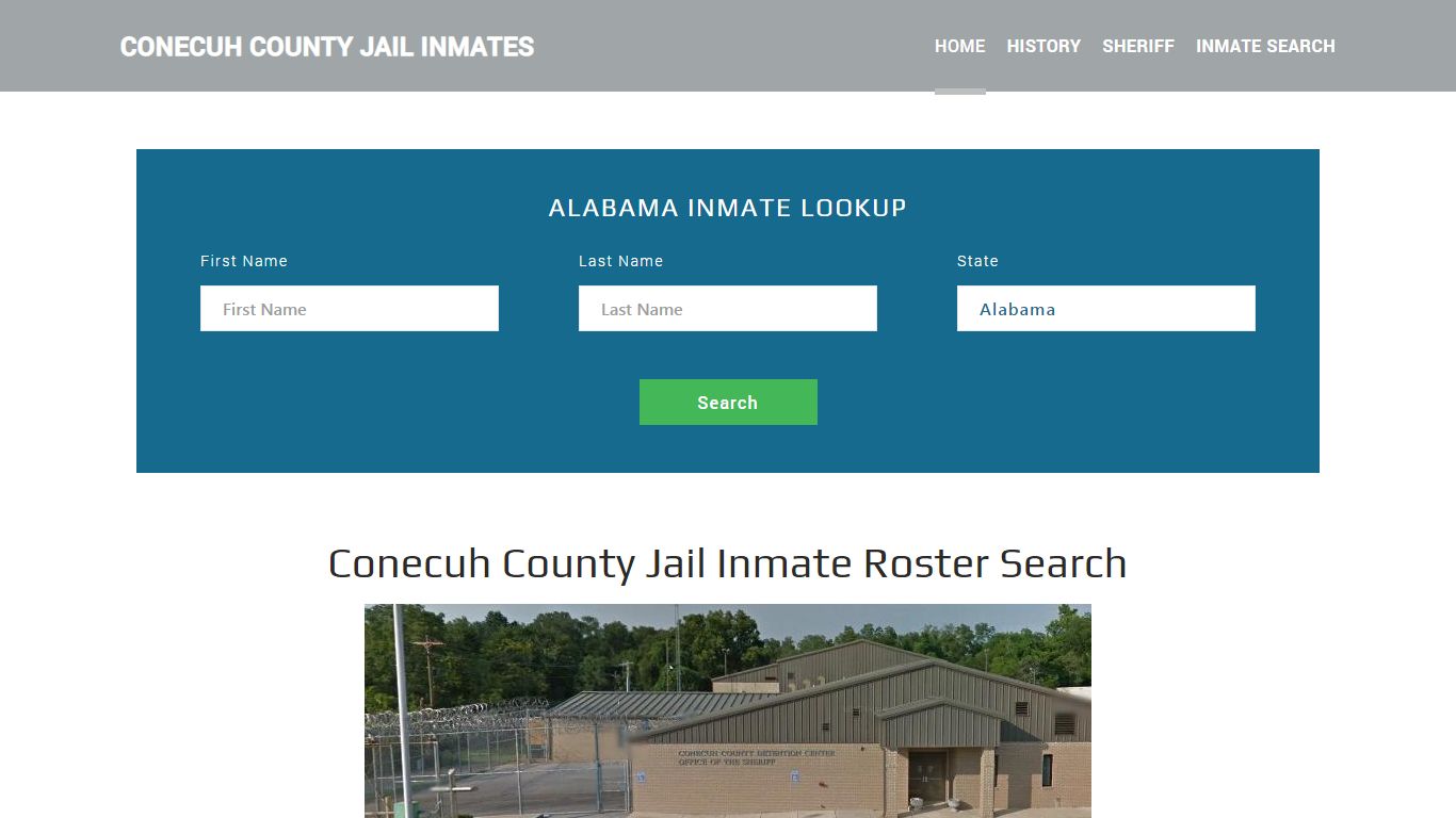 Conecuh County Jail Inmate Roster Lookup, Evergreen, AL